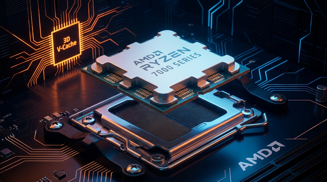 AMD Ryzen 7 7700X3D Lands Today at $329 — Budget 3D V-Cache for the RAM Crisis Era
