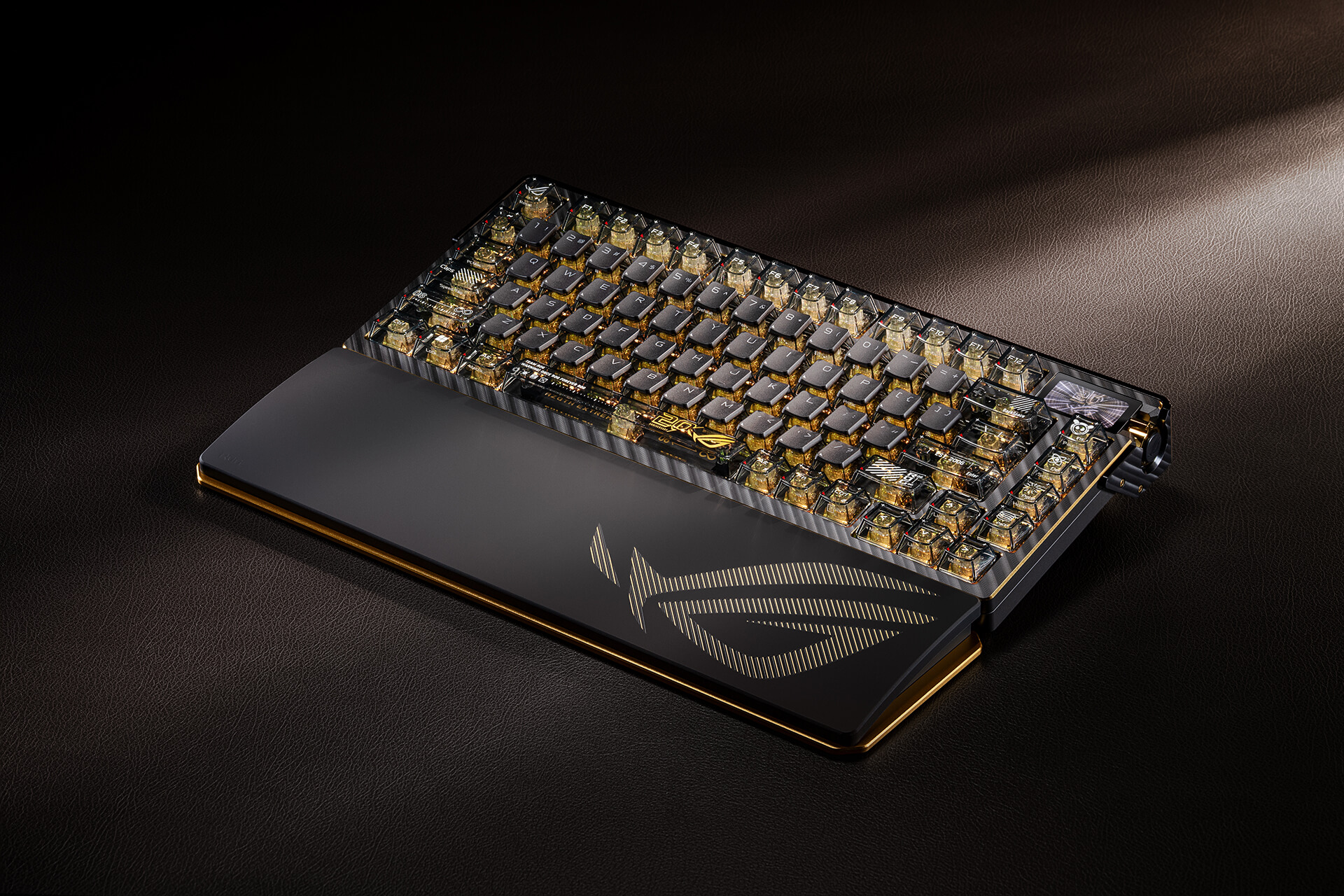 Asus ROG Azoth Extreme Edition 20 Goes Full Gold at Computex 2026