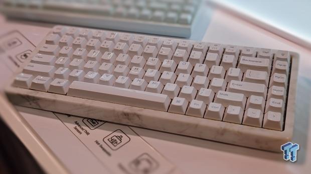 Keychron Goes Full Luxury — Q16 HE 8K Gets a Marble Body and Ceramic Keycaps