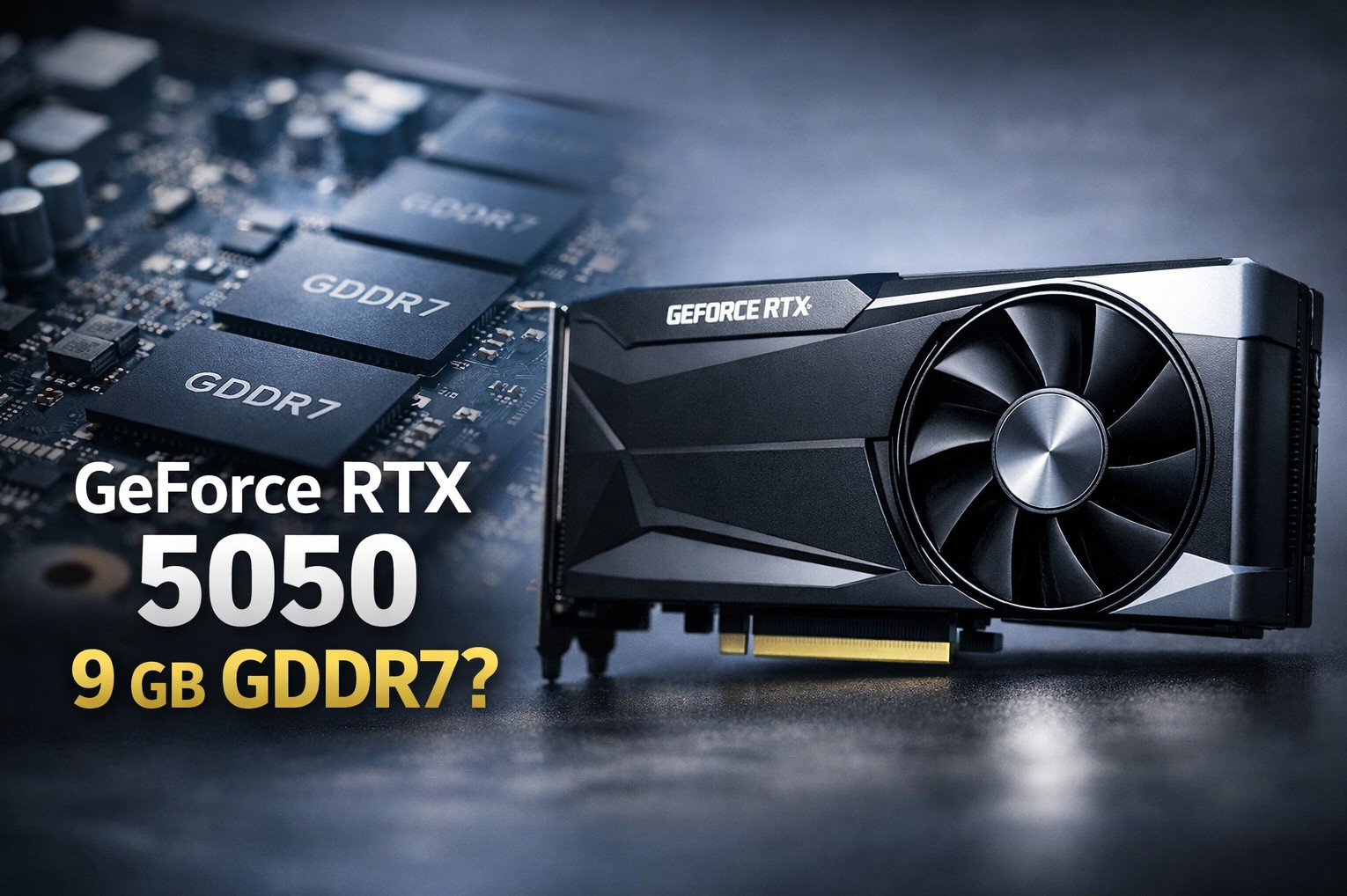 NVIDIA RTX 5050 Is Getting a GDDR7 Upgrade for Computex — 9GB, Tighter Bus, Same Die