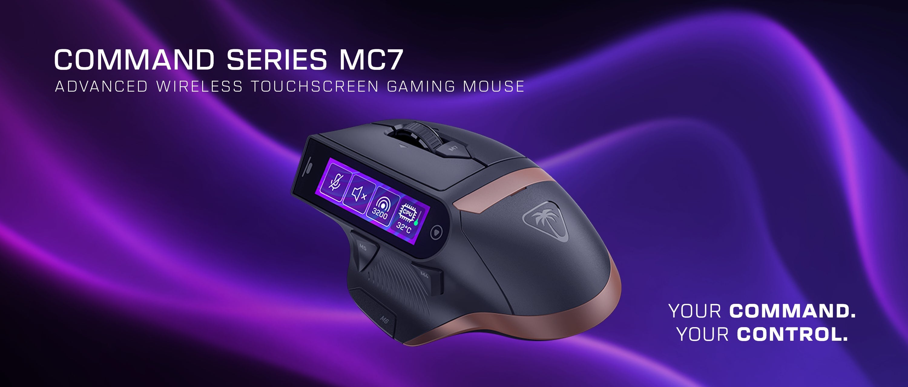 Turtle Beach's Command Series Puts a Touchscreen on an 8K Gaming Mouse